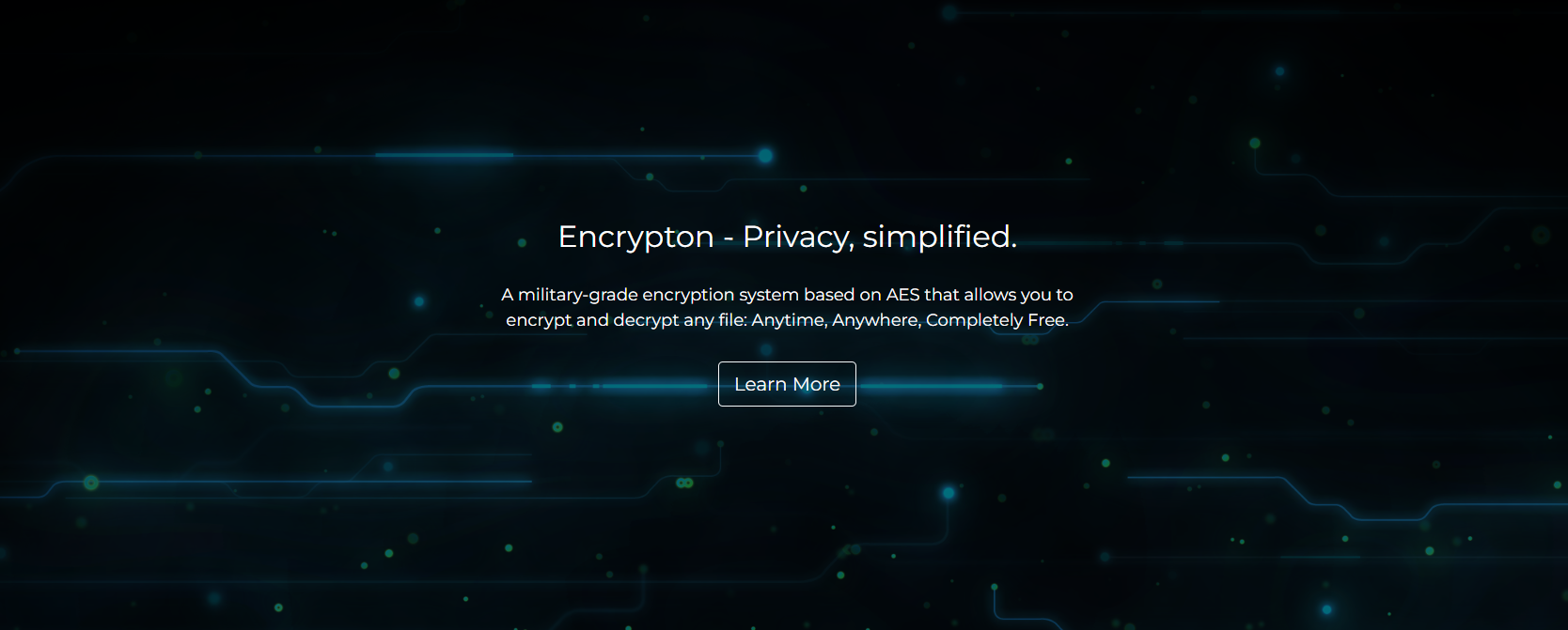 Encrypton - Privacy, simplified.